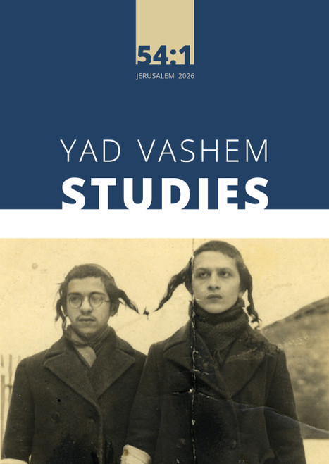 Yad Vashem Studies 54:1 by Sharon Kangisser Cohen, 9789653087200