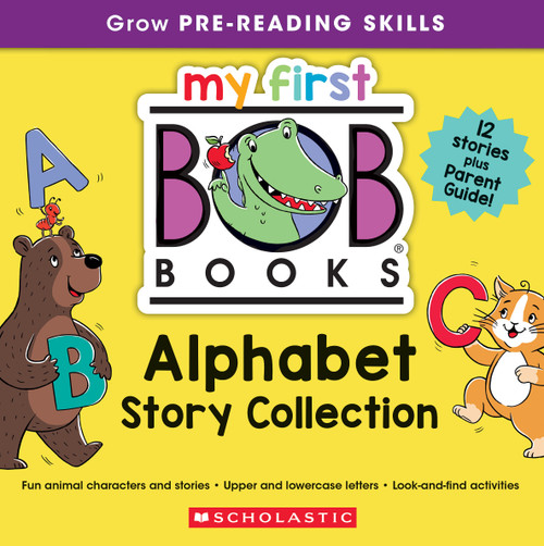 My First Bob Books - Alphabet Story Collection Bind-Up | Phonics, Letter sounds, Ages 3 and up, Pre-K | (Reading Readiness) by Lynn Maslen Kertell, Karen Wall, 9798225035082