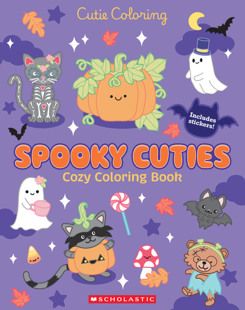 Spooky Cuties (Color & Chill) by Scholastic, 9798225042264