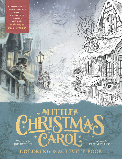 Little Christmas Carol Coloring & Activity Book by Joe Sutphin, Erik M Peterson, 9780802439000