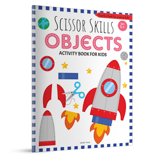 Scissor Skills: Objects (Activity Book for Kids) by Wonder House Books, 9789362149596