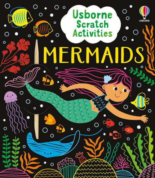 Usborne Scratch Activities Mermaids by Rosie Dickins, Hï¿½loï¿½se Mab, 9781836053712