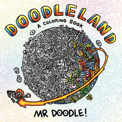 DoodleLand (A Coloring Book) by Mr Doodle, 9798217047345