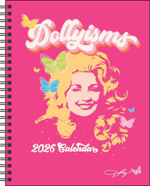 Dollyisms: Dolly Parton's 12-Month 2026 Softcover Monthly/Weekly Planner Calenda by Andrews McMeel Publishing, 9781524896669