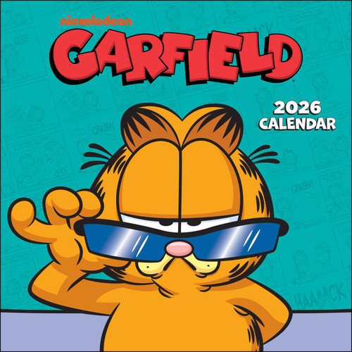 Garfield 2026 Wall Calendar by Jim Davis, 9781524896713