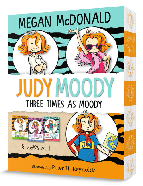 Judy Moody: Three Times as Moody (3 Books in 1) by Megan McDonald, Peter H. Reynolds, 9781536254389