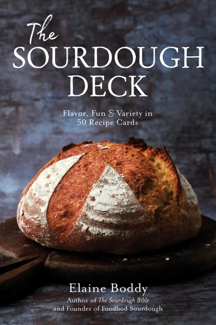 The Sourdough Deck (Flavor, Fun & Variety in 50 Recipe Cards) by Elaine Boddy, 9798890034700