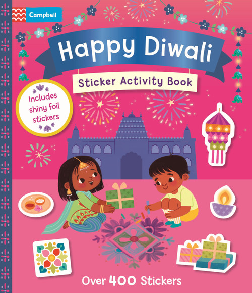 Happy Diwali Sticker Activity Book by Campbell Books, 9781035084715