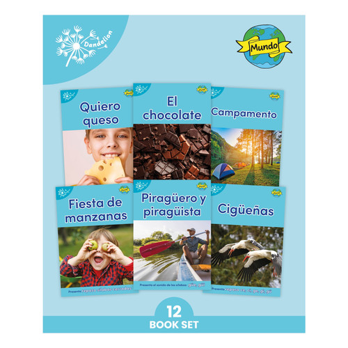 Phonic Books Dandelion Mundo Spanish Decodables Set 2 by Phonic Books, 9798217139101