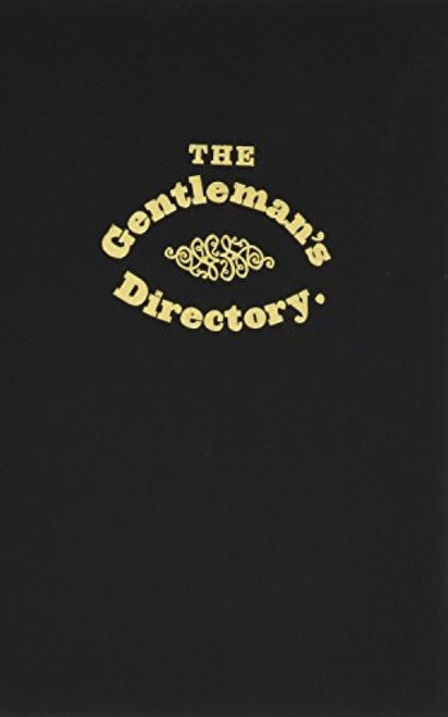 Gentleman's Directory (Miniature Edition) by New York Historical Society, 9781429098090