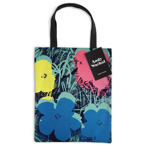 Warhol Flowers Volume 3 Canvas Tote Bag by Galison Galison, Andy Warhol, 9780735388727