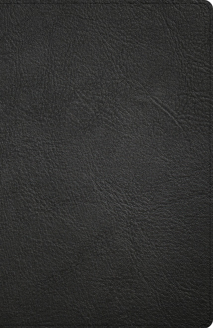 CSB Large Print Personal Size Reference Bible, Optimal Type, Digital Study Edition, Black Genuine Leather by CSB Bibles by Holman, 9798384546115