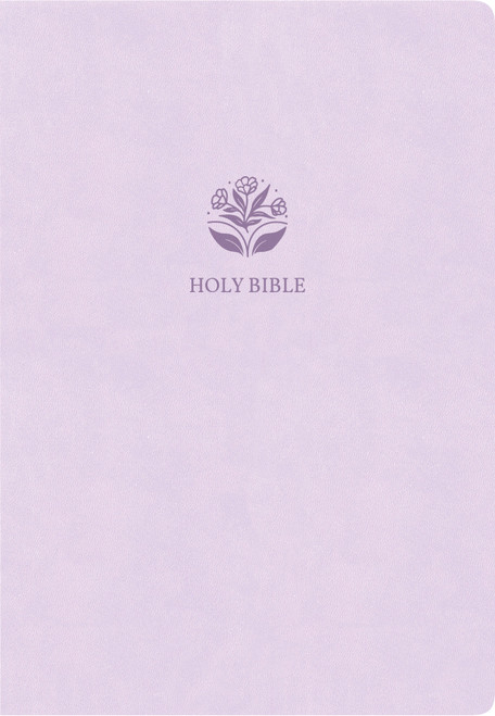 KJV Large Print Compact Reference Bible, Lavender LeatherTouch (Miniature Edition) by Holman Bible Publishers, 9798384546139