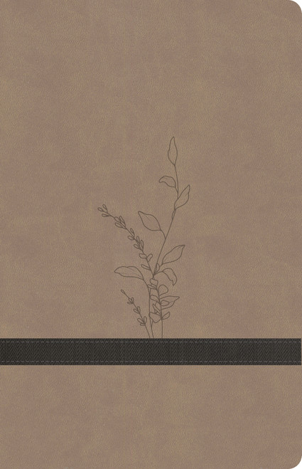 KJV Large Print Personal Size Reference Bible, Earthen SuedeSoft LeatherTouch, Indexed by Holman Bible Publishers, 9798384546153