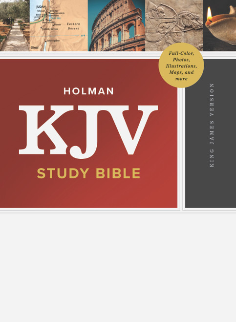 KJV Study Bible, Full-Color, Hardcover by Holman Bible Publishers, 9798384546184