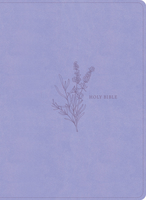KJV Study Bible, Full-Color, Lavender LeatherTouch by Holman Bible Publishers, 9798384546191