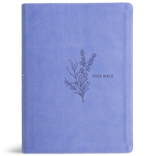 KJV Study Bible, Full-Color, Lavender LeatherTouch by Holman Bible Publishers, 9798384546191