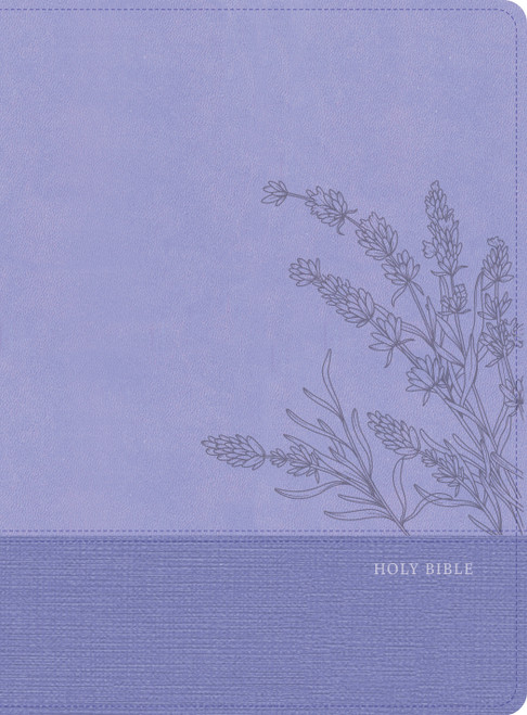 CSB Super Giant Print Reference Bible, Optimal Type, Digital Study Edition, Lavender LeatherTouch by CSB Bibles by Holman, 9798384546443