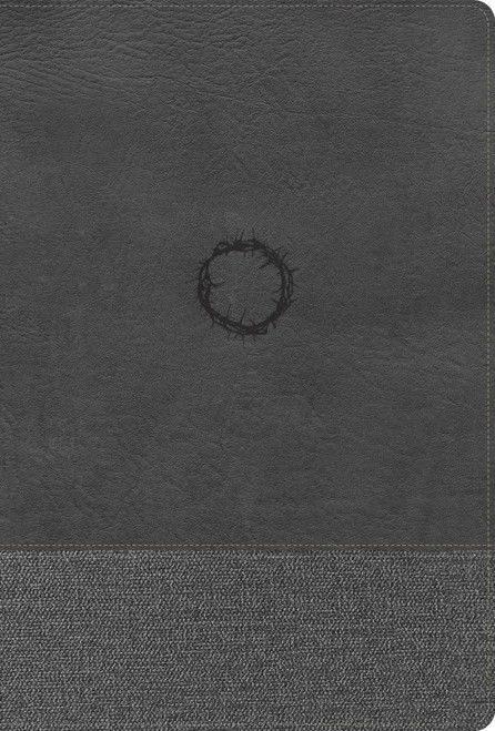 CSB Super Giant Print Reference Bible, Optimal Type, Digital Study Edition, Charcoal LeatherTouch by CSB Bibles by Holman, 9798384546467