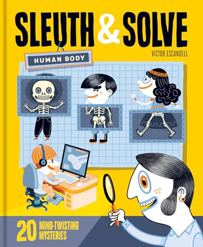 Sleuth & Solve: Human Body (20 Mind-Twisting Mysteries) by Victor Escandell, 9781797233024
