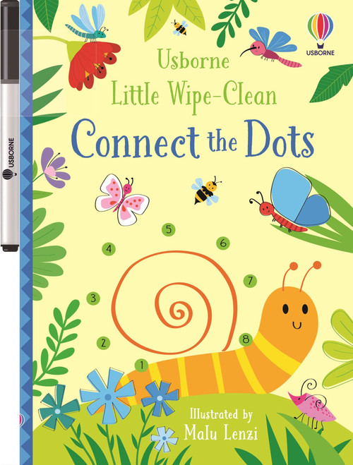 Little Wipe-Clean Connect the Dots by Kirsteen Robson, Malu Lenzi, 9781836053835
