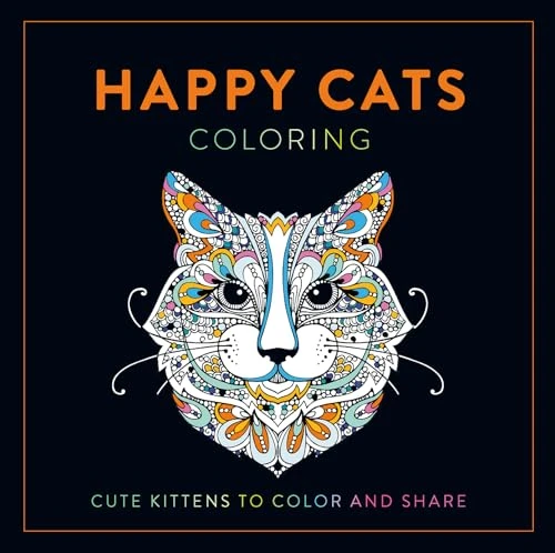 Happy Cats Coloring (Cute Kittens to Color and Share) by LOM ART U.S., 9781915751614