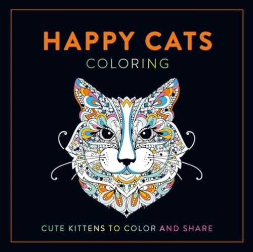 Happy Cats Coloring (Cute Kittens to Color and Share) by LOM ART U.S., 9781915751614
