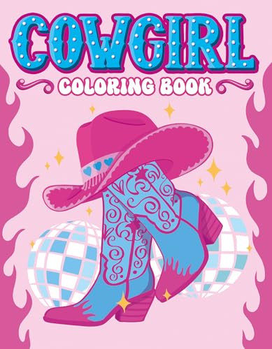 Cowgirl Coloring Book by Lucía Gómes Alcaide, 9781789298680