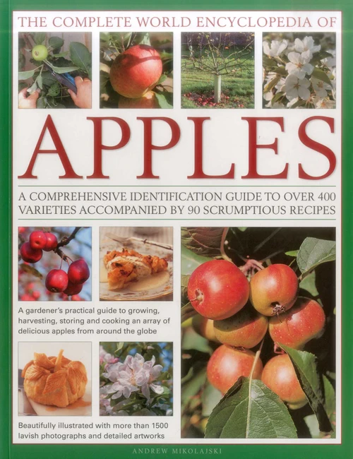 The Complete World Encyclopedia of Apples (A Comprehensive Identification Guide To Over 400 Varieties Accompanied By 95 Scrumptious Recipes) by Andrew Mikolajski, 9780857238658