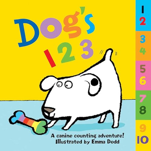 Dog's 123 (A Canine Counting Adventure!) by Emma Dodd, 9781861476982