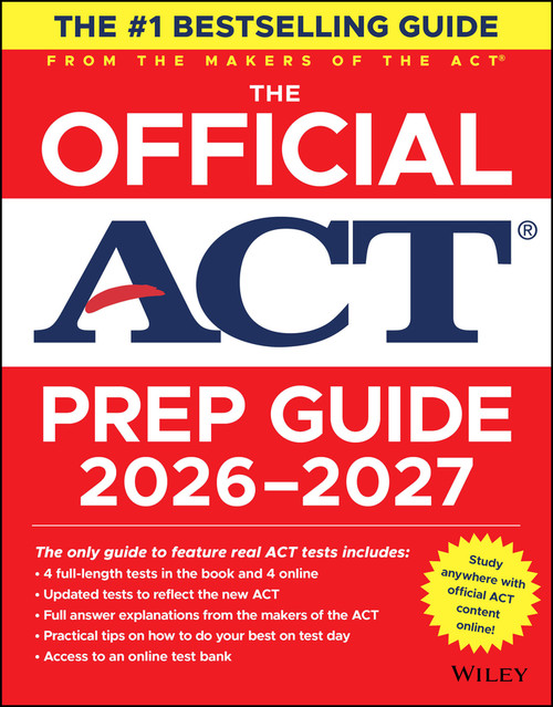 The Official ACT Prep Guide 2026-2027 (Book + Online) by ACT, 9781394405510