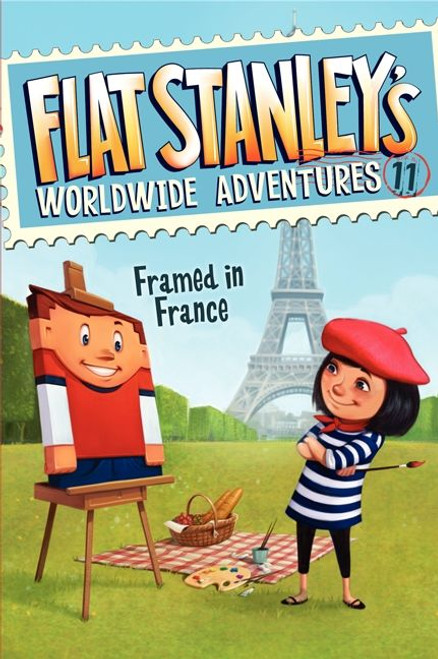 Flat Stanley's Worldwide Adventures #11: Framed in France by Jeff Brown, Macky Pamintuan, 9780062189844