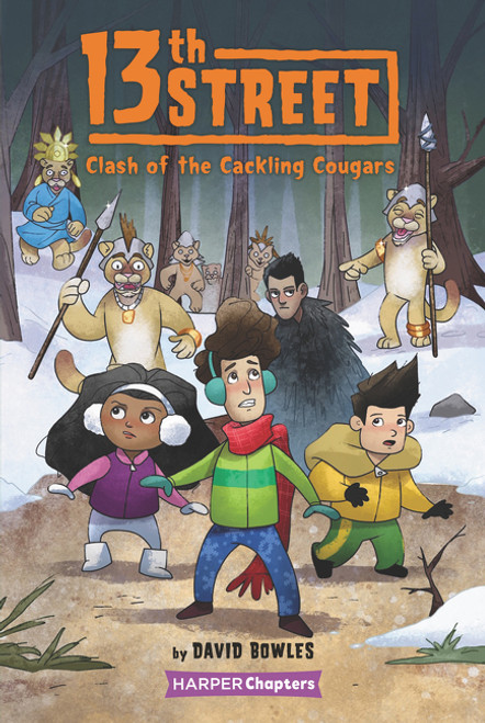 13th Street #3: Clash of the Cackling Cougars by David Bowles, Shane Clester, 9780062947857