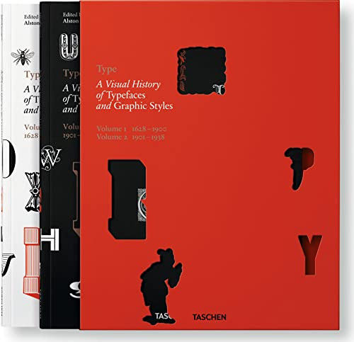Type: A Visual History of Typefaces & Graphic Styles by Cees W. de Jong, Alston W. Purvis, Jan Tholenaar, 9783836544801