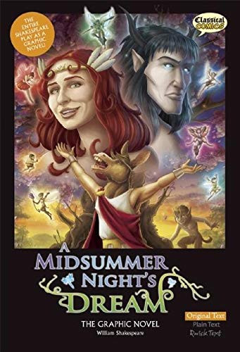 A Midsummer Night's Dream The Graphic Novel: Original Text by William Shakespeare, John McDonald, Kat Nicholson, Jason Cardy, Clive Bryant, 9781907127441