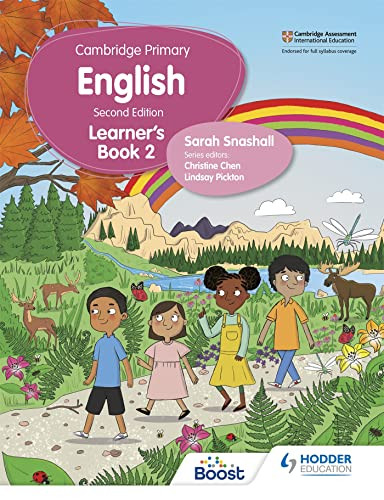 Cambridge Primary English Learner's Book 2 Second Edition (Hodder Education Group) by Sarah Snashall, 9781398300255
