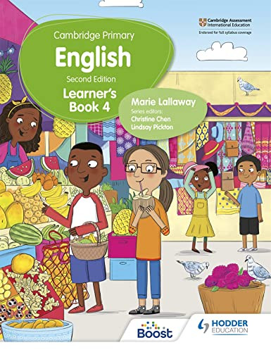 Cambridge Primary English Learner's Book 4 Second Edition (Hodder Education Group) by Marie Lallaway, 9781398300279
