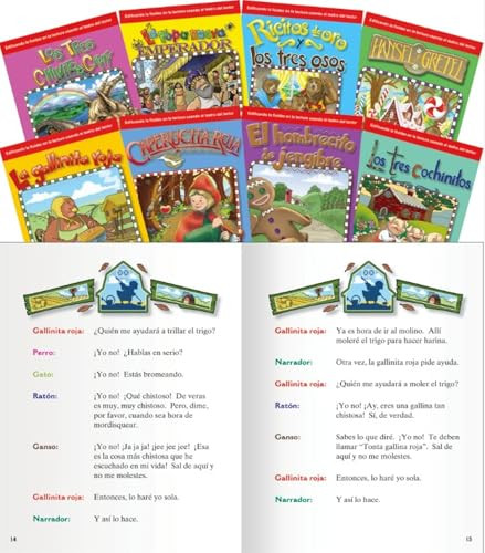 Reader's Theater: Folk & Fairy Tales Spanish Set by Multiple Authors, 9781433310942