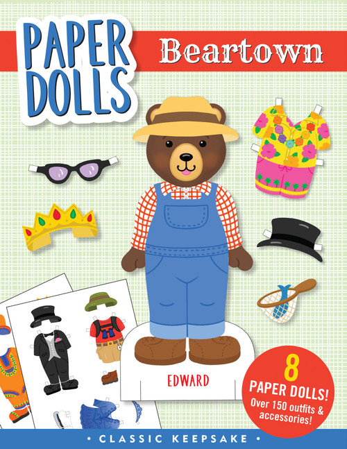 Classic Keepsake Paper Dolls - Beartown by Martha Zschock, Peter Pauper Press, Inc., 9781441347695