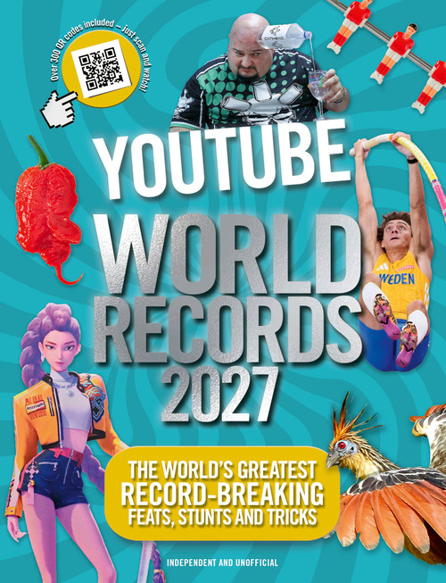 YouTube World Records 2027 (The Internet's Greatest Record-Breaking Feats) by Adrian Besley, 9781035442256
