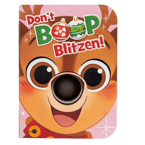 Don't Boop Blitzen! (Miniature Edition) by Rachel Foo, Holly Berry Byrd, Cottage Door Press, 9798890195036