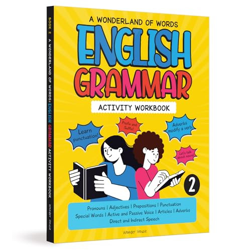 A Wonderland Of Words: English Grammar - Level 2 Activity Workbook by Wonder House Books, 9788197003646