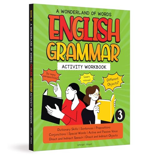 A Wonderland Of Words: English Grammar - Level 3 Activity Workbook by Wonder House Books, 9788197003691