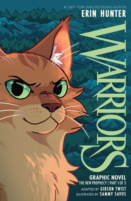 Warriors Graphic Novel: The New Prophecy, Part One of Three - 9780063450905 by Erin Hunter, Gibson Twist, Sammy Savos, 9780063450905