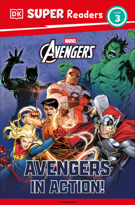 DK Super Readers Level 3 Marvel Avengers in Action by Feyi Oyesanya, 9798217136858