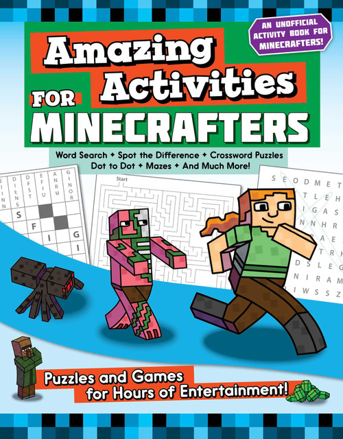Amazing Activities for Minecrafters (Puzzles and Games for Hours of Entertainment!) by Sky Pony Press, 9781510721746