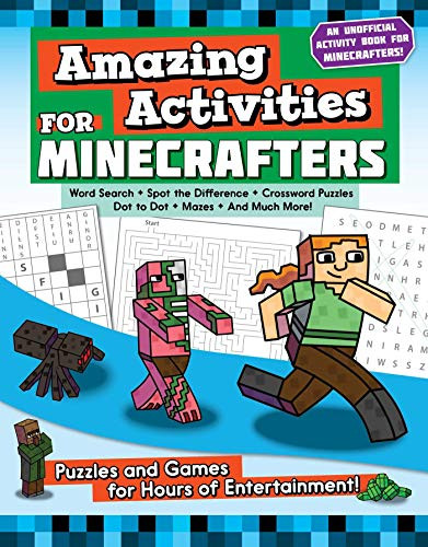 Amazing Activities for Minecrafters (Puzzles and Games for Hours of Entertainment!) by Sky Pony Press, 9781510721746