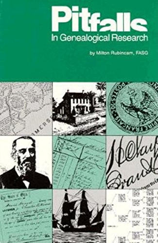 Pitfalls in Genealogical Research by Milton Rubincam, 9780916489281