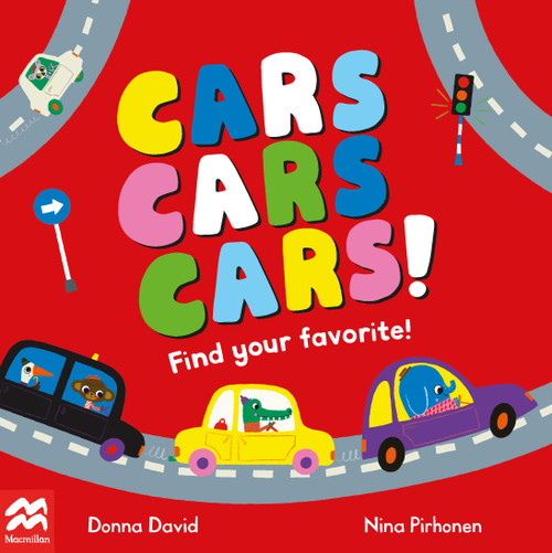 Cars Cars Cars! by Donna David, Nina Pirhonen, 9781035022113