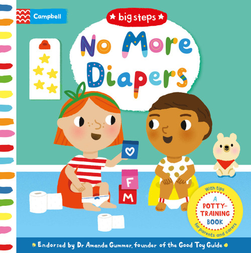 No More Diapers (A Potty Time Book) by Campbell Books, Marion Cocklico, 9781035050215